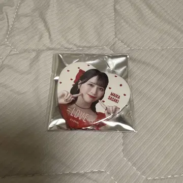 =LOVE 이코라브 사사키 마이카 캔뱃지