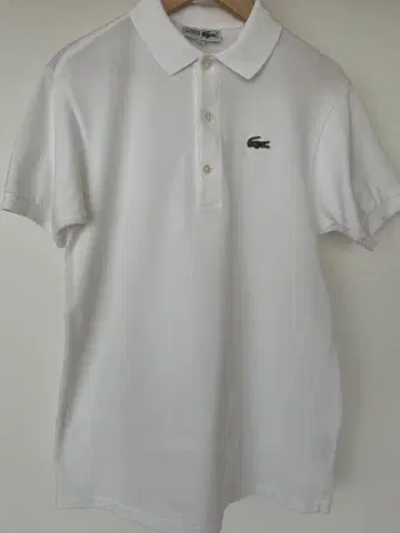CHEMISE 쉬미즈 라코스테 피케 셔츠 화이트