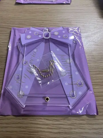 후쿠야 fanfancy 아크릴 프레임 리본 오사카 도톤보리 보라색