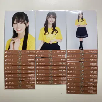 노기자카46 한여름의 전국 투어 2025 티셔츠 오사카 Ver 묶음 판매