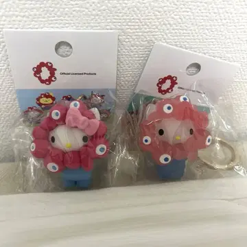 미야쿠미야쿠 산리오 클리어 키링 키티
