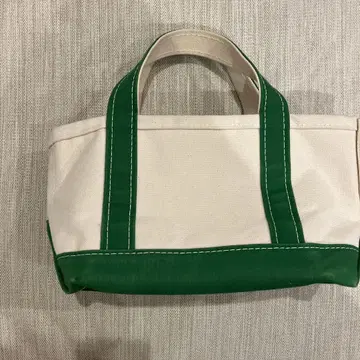 L.L.Bean BOAT AND TOTE 토트백 크림/그린