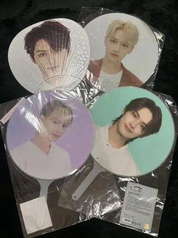 SEVENTEEN 세부치 K-POP 아이돌 부채 4개 세트