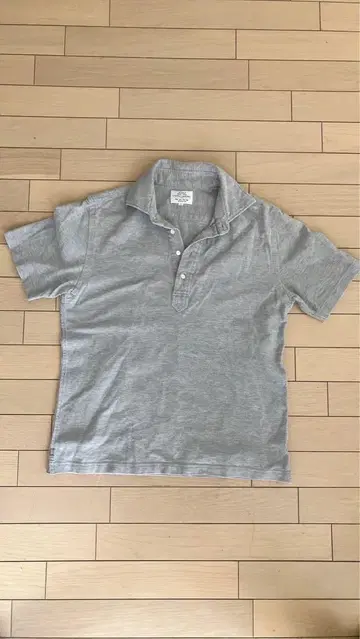 UNITED ARROWS 그레이 피케 셔츠 M 사이즈