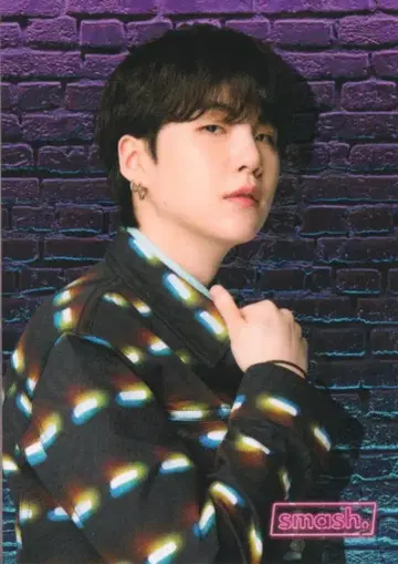 BTS smash.city 리뉴얼 기념 콜라보 캠페인 SUGA 스티커