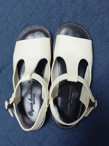 샌들 천연 가죽