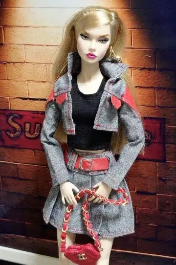 포피 후드티 바비 인형 1/6 인형