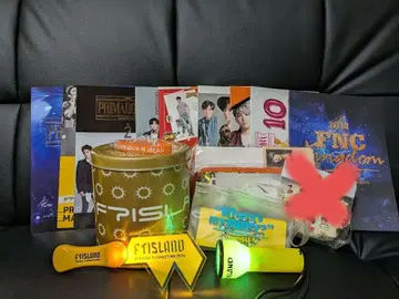 FTISLAND 응원봉과 공식 굿즈 세트