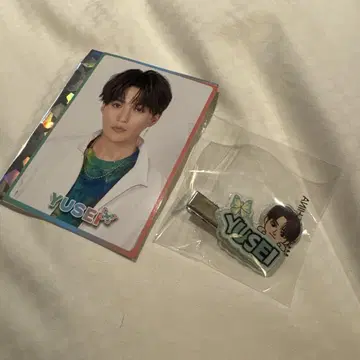 FANTASTICS 야기 유세이 포토 카드 헤어 클립