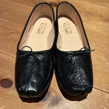 SPLETA 발레 슈즈 블랙 39