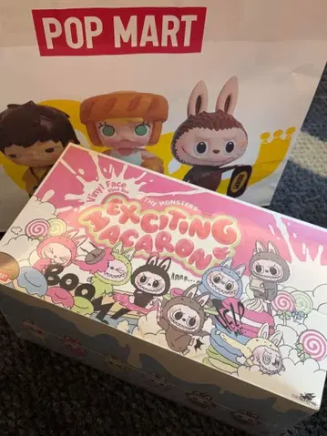 POPMART LABUBU 마카롱 러브부 모듬 박스