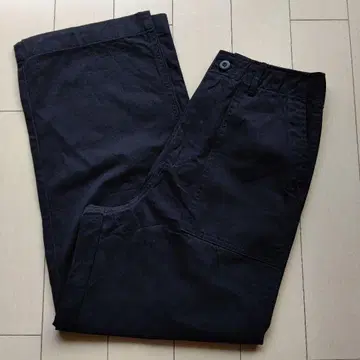 여성용 카고 팬츠 블랙