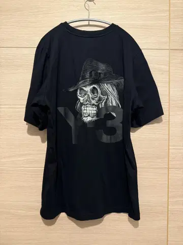 Y-3 스컬 자수 티셔츠 M