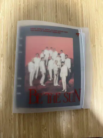 SEVENTEEN 세부치 be the sun 트레이딩 카드 바인더