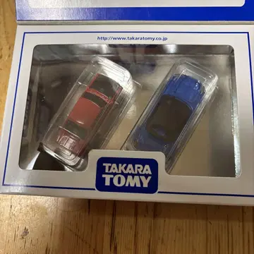 TAKARA TOMY 미니카 빨강 파랑 2대 세트