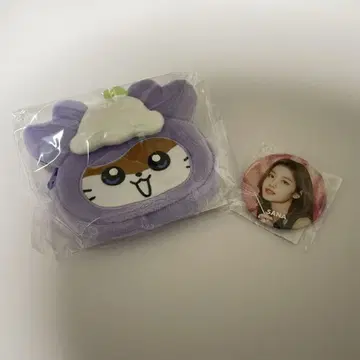 TWICE 파우치 + 캔 배치 SANA 2개 세트 코로코로 밤 린