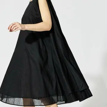 mizuiro ind 더블 헴 원피스