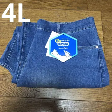 hina 스타일 히야론 콜라보 데님 4L 빅 사이즈 시마무라