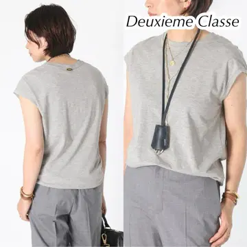 Deuxieme Classe loosey2 크루넥 탱크탑