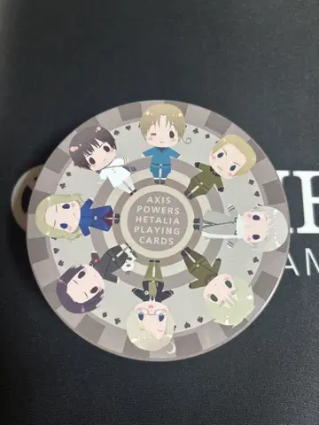 미사용 새상품 레어 헤타리아 Axis Powers 화집 특전 카드놀이