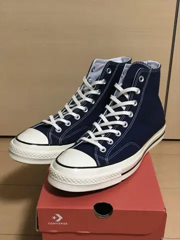 미사용 새상품 CONVERSE 컨버스 CT70 네이비 HI 28.5cm