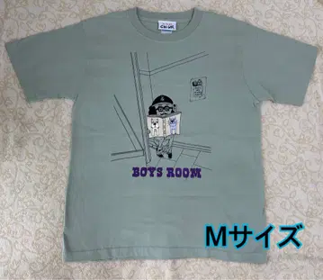 새상품급! CHI-BEE 치비 boys room 티셔츠 그린 M 사이즈
