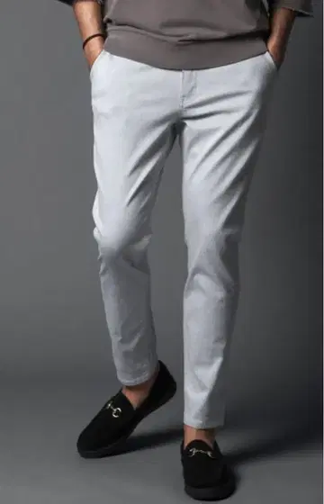 The DUFFER 더 더퍼 스키니 테이퍼드 팬츠 슬랙스 L