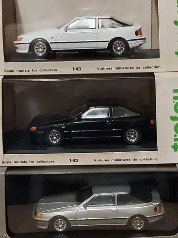 유면형 세리카 trofeu 1/43 미니카 3대 세트