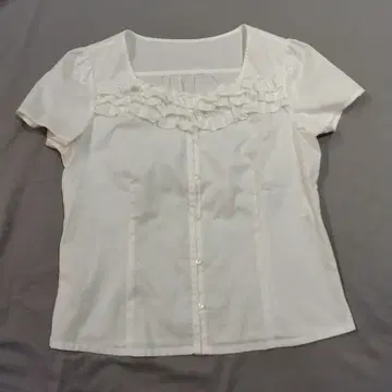뉴요커 프릴 셔츠