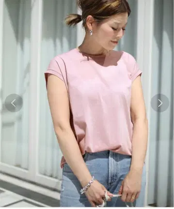 Deuxieme classe loosey 크루넥 탱크탑 핑크