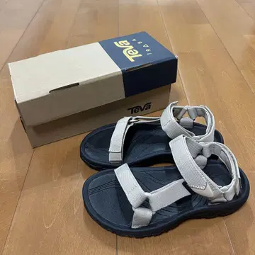 Teva 샌들 베이지 박스 포함