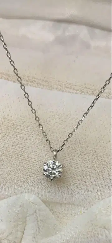 플라티나 다이아몬드 목걸이