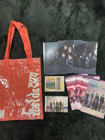 SixTONES Feel da CITY 쟈니즈 토트백