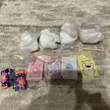 산리오 솜사탕 가챠가챠