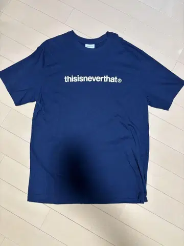디스이즈네버댓 네이비 티셔츠