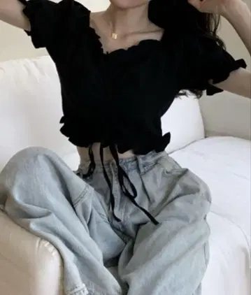 블라우스 여성용 반팔