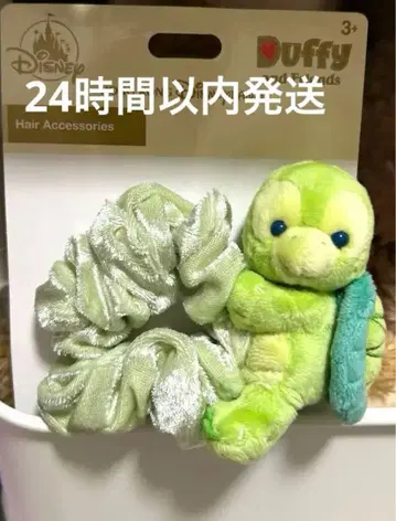 홍콩 디즈니랜드 한정판! 올멜 스크런치 헤어 밴드 봉제 인형