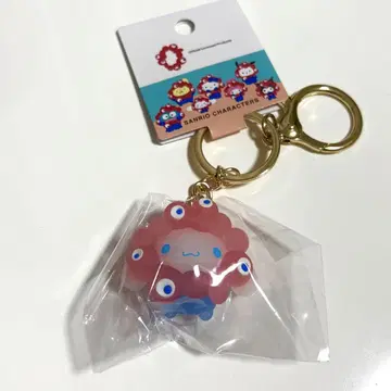 시나몬 롤 만박 산리오 밈쿠밈쿠 클리어 컬러 키링