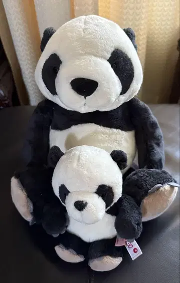 NICI 부모와 자식 팬더 봉제 인형