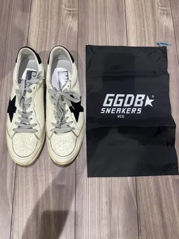 GGDB 스니커즈 화이트/블랙 수납 봉투 포함