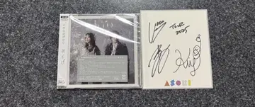 이키모노가카리 ASOBI 투어 2015 사인 포함 CD