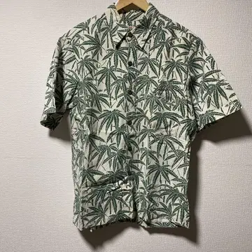 ISLAND HEMP WEAR 반팔 알로하 셔츠 헴프