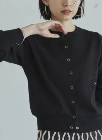 라운지 드레스 블랙 버튼 가디건 FREE 사이즈
