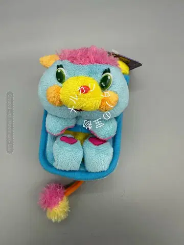 팝플즈 봉제 인형 포치 키링