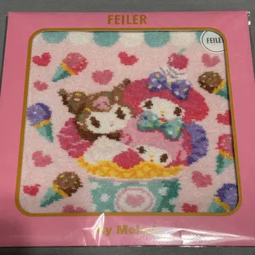 FEILER 산리오 마이멜로디 쿠로미 핸드 타월