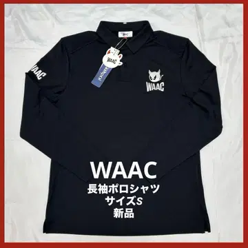 왁스 긴팔 골프웨어 사이즈 S 새상품 WAAC 폴로 셔츠