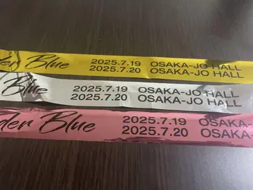 Eve Under Blue Alina Tour 2025 은색 테이프