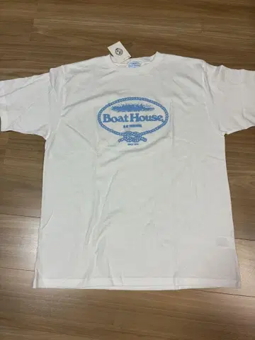 Boat House 로고 티셔츠 화이트