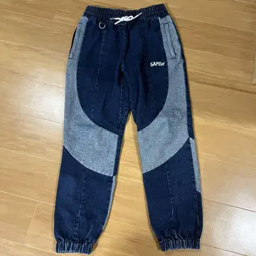 SAPEur 트랙 데님 팬츠 사이즈 M