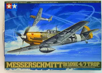 타미야 1/48 메사 슈미트 Bf109E-4/7
